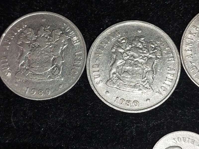 A VINTAGE JOBLOT SOUTH AFRICAN COINS
