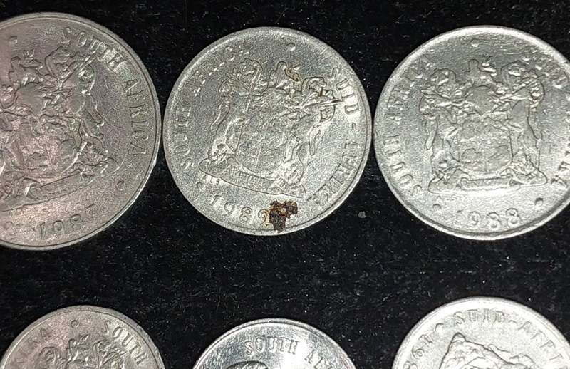 A VINTAGE JOBLOT SOUTH AFRICAN COINS