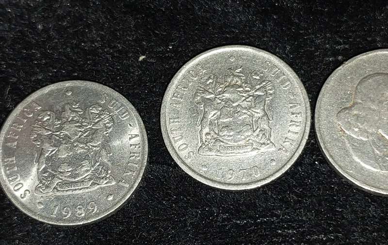 A VINTAGE JOBLOT SOUTH AFRICAN COINS