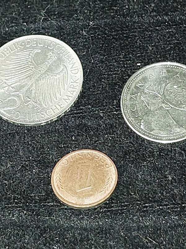 A VINTAGE JOBLOT EUROPEAN COINS