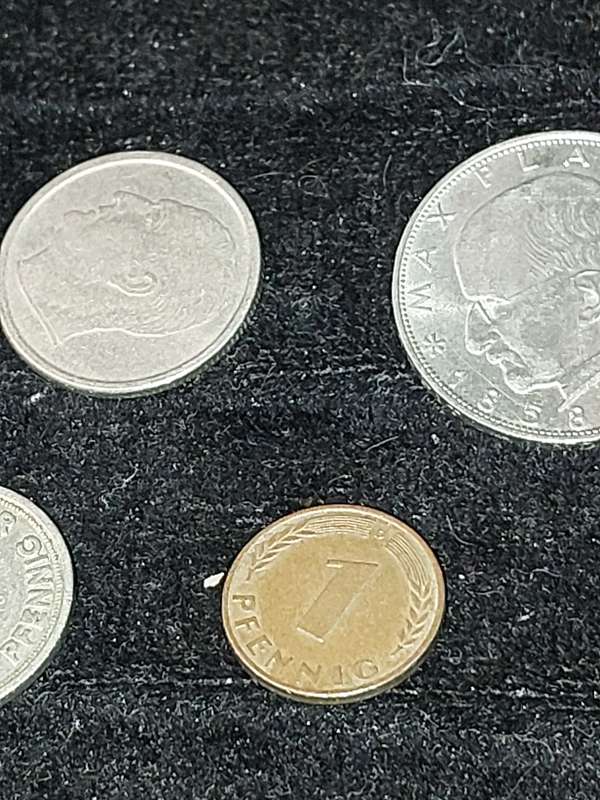A VINTAGE JOBLOT EUROPEAN COINS