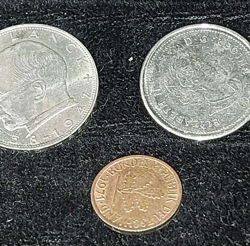 A VINTAGE JOBLOT EUROPEAN COINS