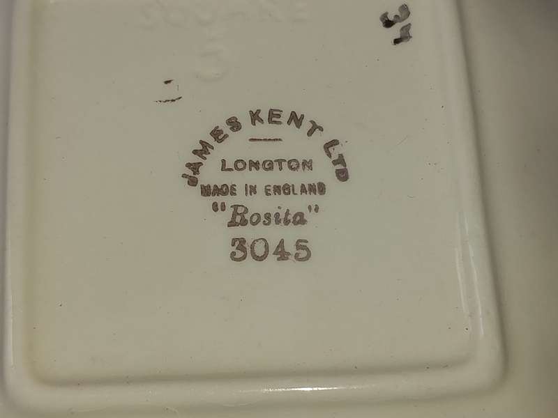 A JAME KENT LTD LONGTON ROSITA 3045 SQUARE PLATE