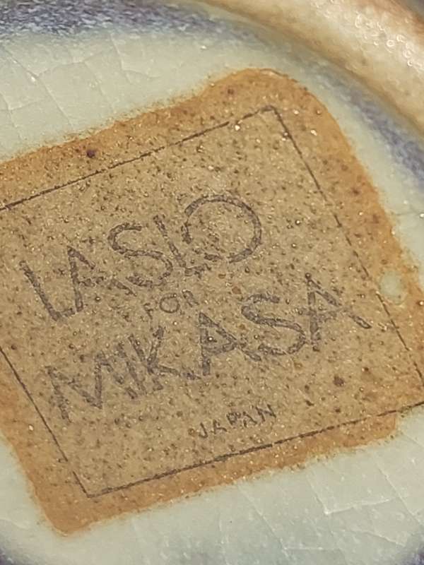 A VINTAGE LASLO FOR MICASA JAPAN CUP AND SAUCER SOLD AS IS
