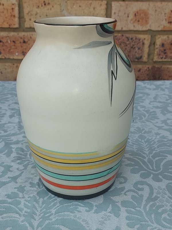 A VINTAGE WATER JUG BY BEVERLEY POTTERY MADE IN ENGLAND 213