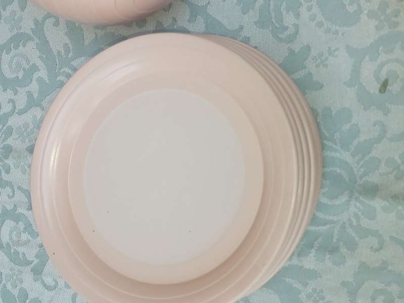 A VINTAGE PINK SWANLAKE HORNSEA ENGLAND CERAMIC SET