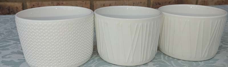 A COLlECTION OF 3 @HOME STONE WARE REMICANS
