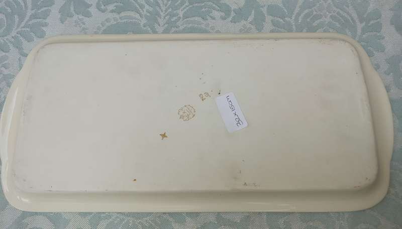 A RARE SET OF ALK KUNST KROERN PASTRY PLATTERS