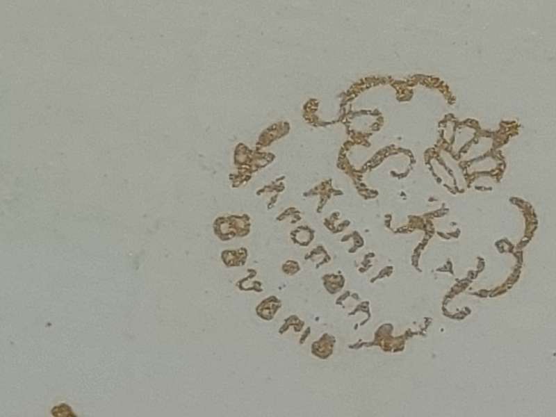 A RARE SET OF ALK KUNST KROERN PASTRY PLATTERS