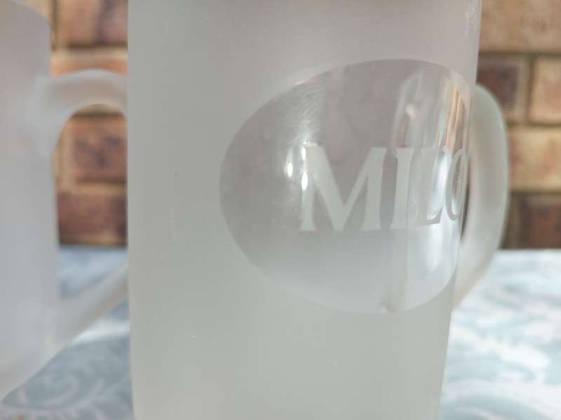A SET OF 3 HOT BEVERAGE GLASS MUGS
