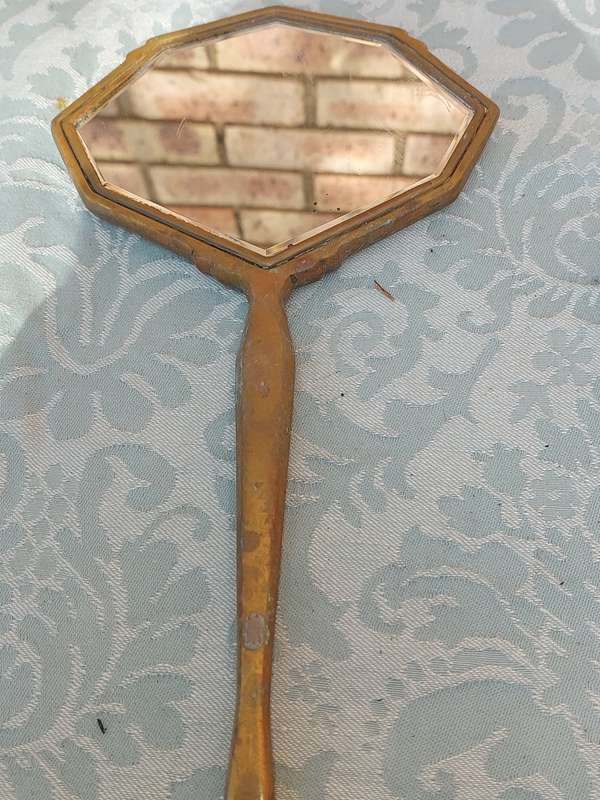 TWO ANTIQUE MIRRORS