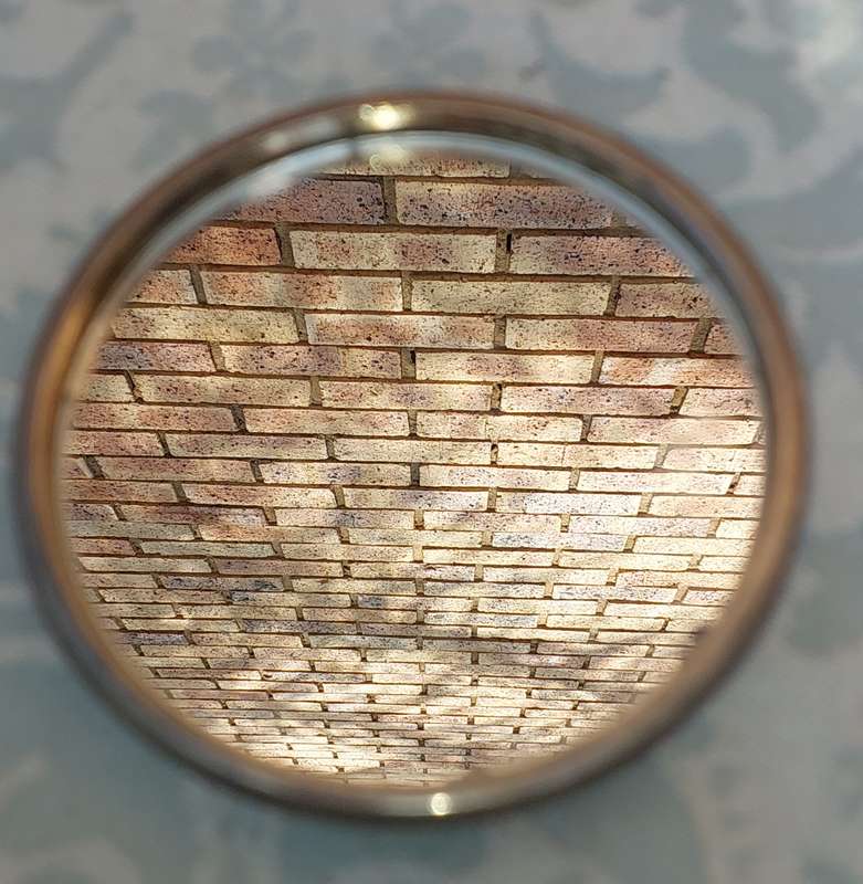 TWO ANTIQUE MIRRORS