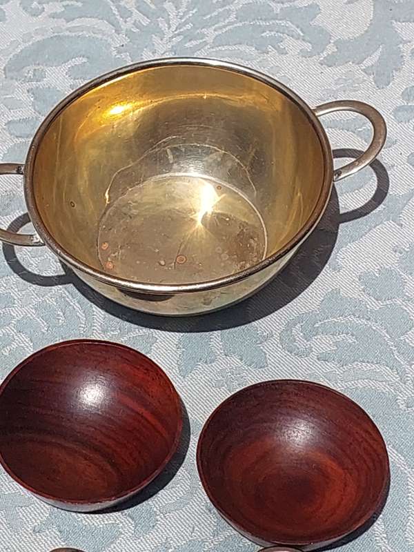A MIXED JOBLOT CONDIMENT SMALL BOWLS