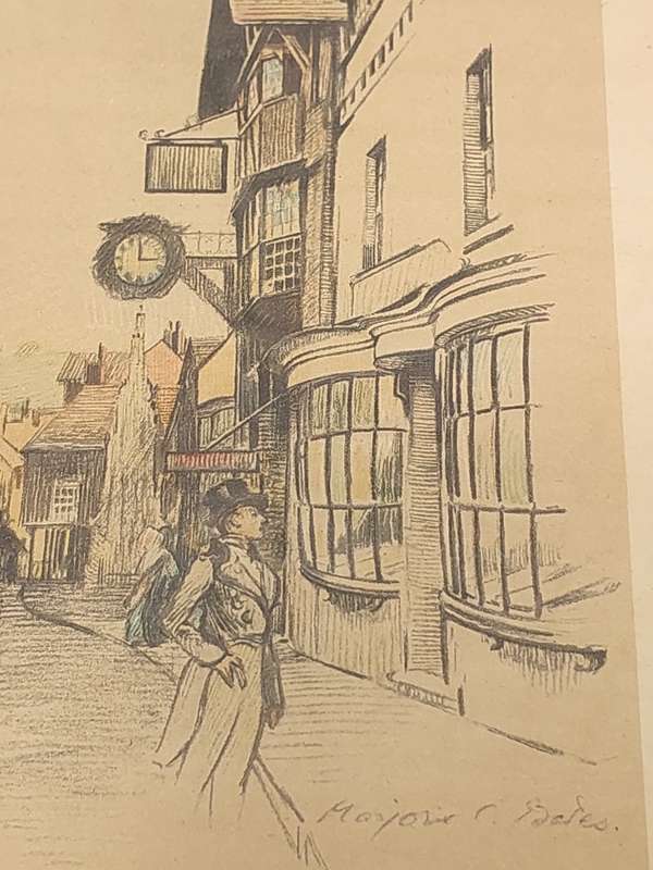 A COLLECTION OF 5  VINTAGE AND ANTIQUE FINE ART SCATCH SCENES