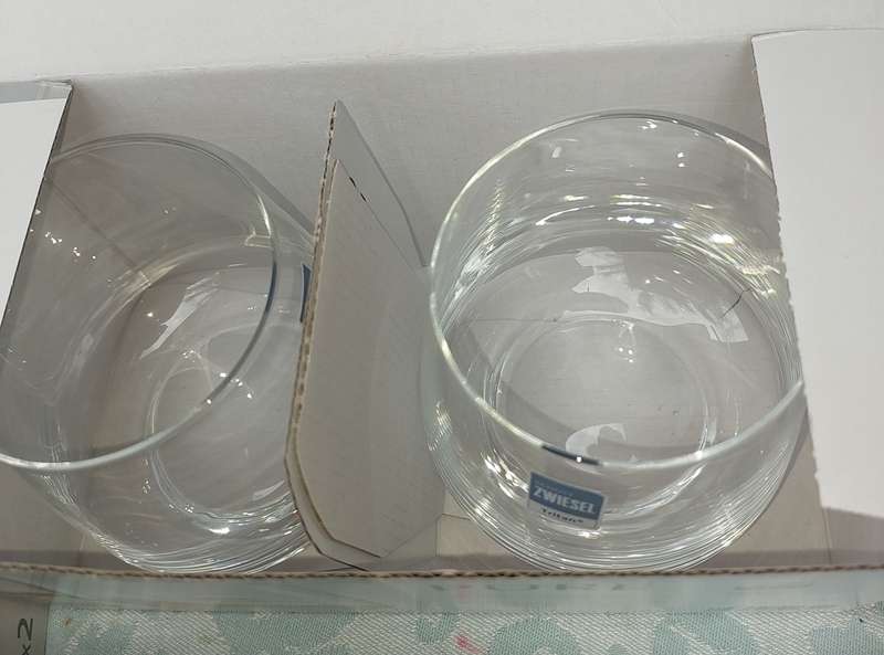 3 SETS OF SCOT SWIESEL MADE IN GERMANY GLASSES