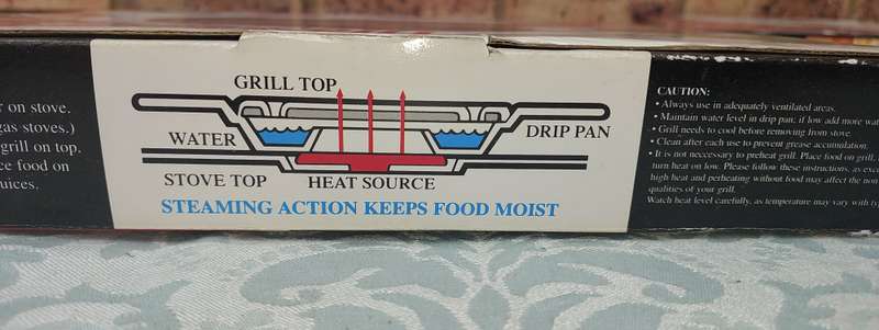 A DELUXE GOURMET CRILL NEVER USED SOLD AS IS