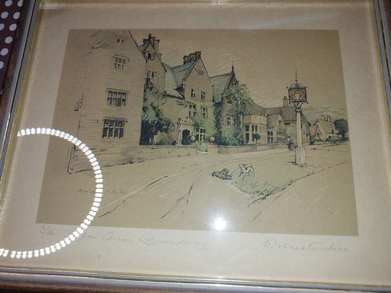 A COLLECTION OF 5  VINTAGE AND ANTIQUE FINE ART SCATCH SCENES