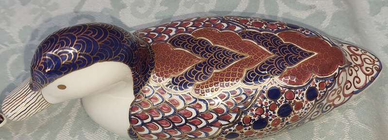 TWO VINTAGE ART DECOR DUCKS, COLLECTORS ITEMS SOLD AS IS
