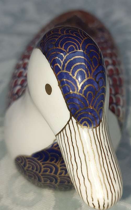 TWO VINTAGE ART DECOR DUCKS, COLLECTORS ITEMS SOLD AS IS