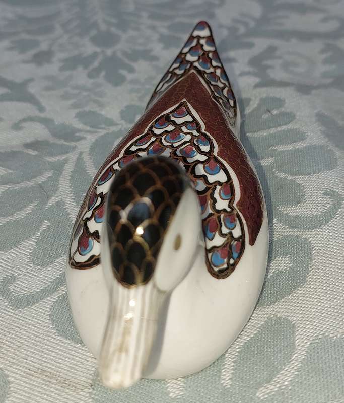 TWO VINTAGE ART DECOR DUCKS, COLLECTORS ITEMS SOLD AS IS