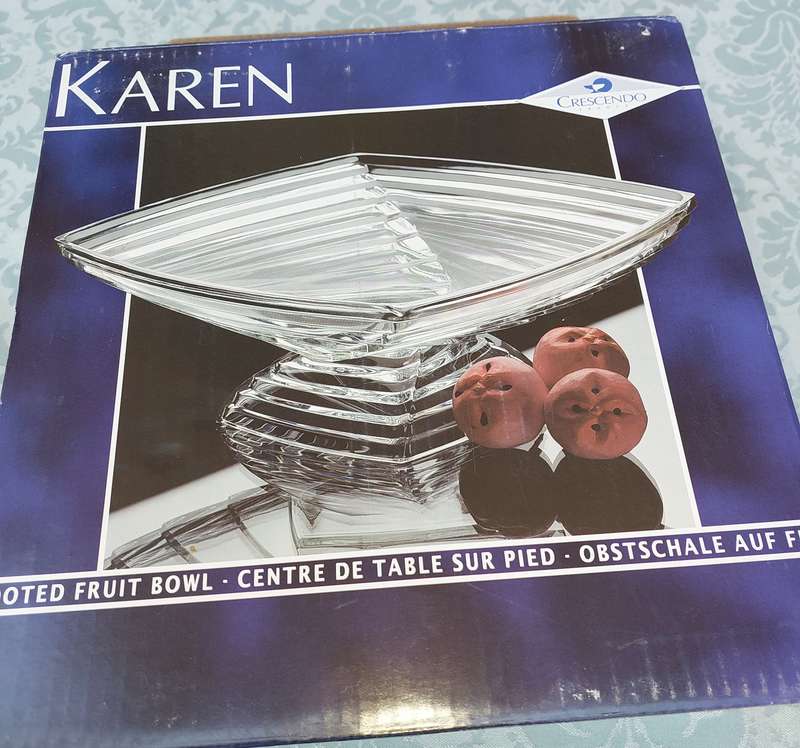 Karen Footed Fruit Bowl