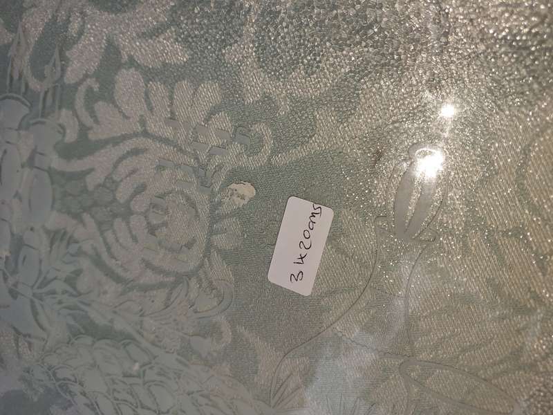 A COLLECTION OF ART  DECOR GLASS SERVING PLATTERS
