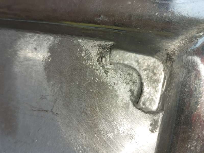 AN ART DECOR RECTANGULAR MEXICAN ALLOY SERVING PLATTER