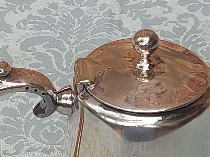 A VINTAGE MAPPIN & WEBB TEA JUG FROM SA RAILWAY JOBLOT