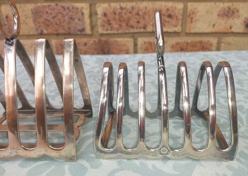 OLD VINTAGE  UTENSILS TOAST STANDS SOLD AS IS