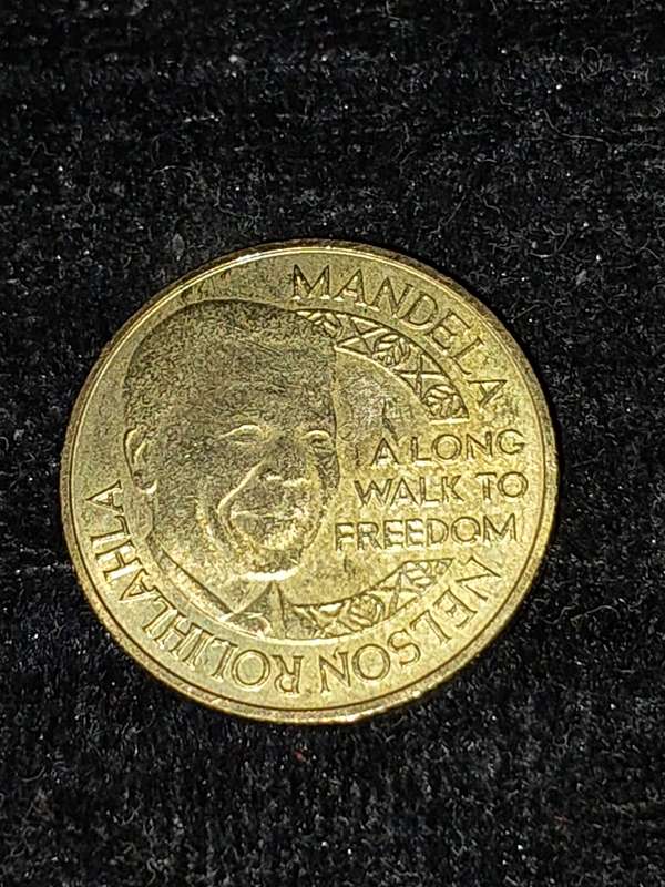 NELSON MANDELA LONG WALK TO FREEDOM COIN SOLD AS IS
