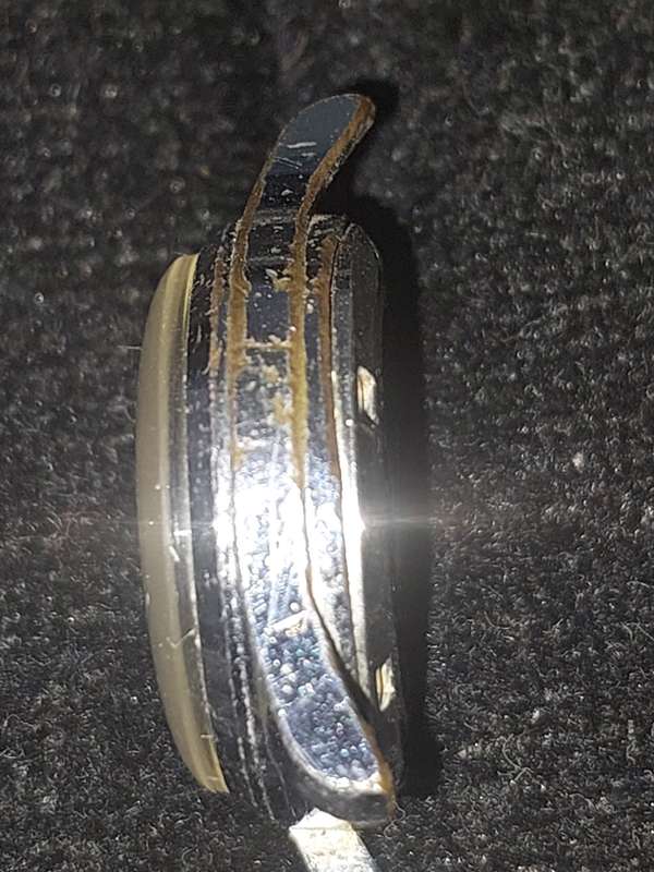 A VINTAGE CAMY 17 JEWELS SWISS MADE SERIAL NUMBER 1201 WORKING, WITH OUT A STRAP AND HAS SOME SCRATC