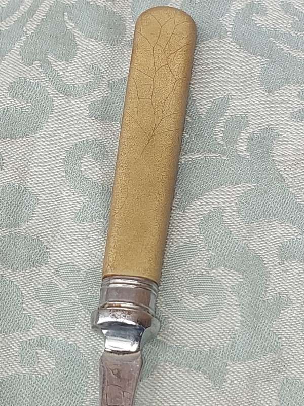 TWO ANTIQUE KITCHENALIA CUTLERY SOLD AS IS