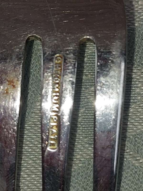 TWO ANTIQUE KITCHENALIA CUTLERY SOLD AS IS