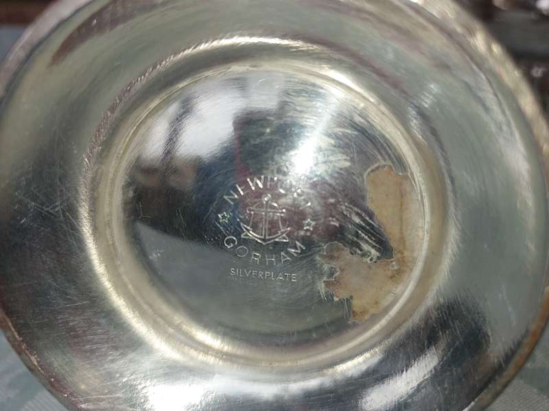 Vintage Gorham Newport Silver Plated Coffee Tea Pitcher Set sold as is