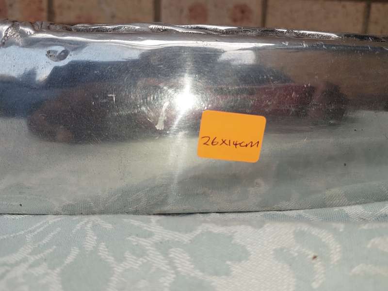 AN ART DECOR ALLOY CAROL BOYES STYLE TISSUE BOX COVER SOLD AS IS
