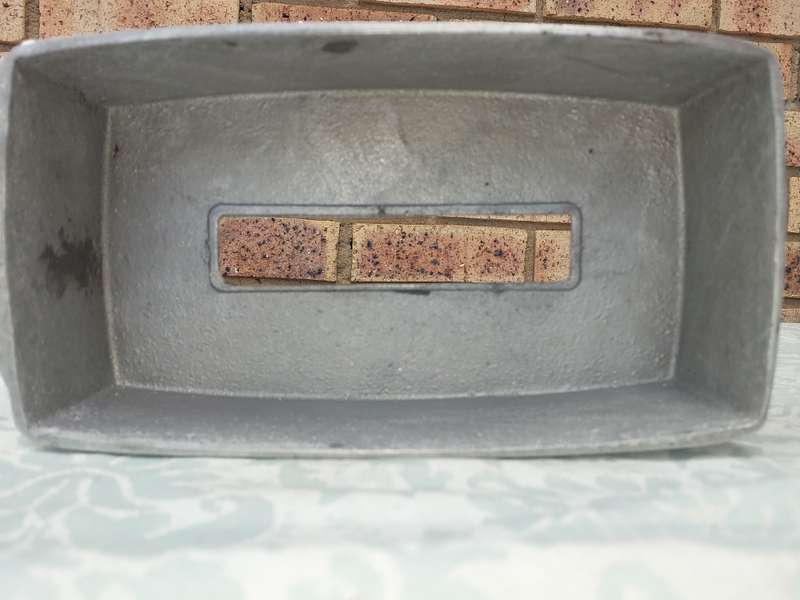 AN ART DECOR ALLOY CAROL BOYES STYLE TISSUE BOX COVER SOLD AS IS