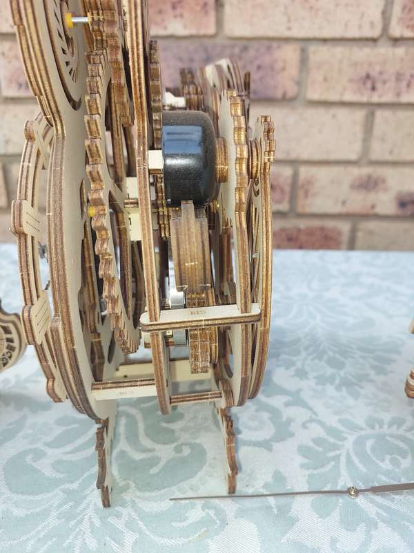 A COLLECTION OF WOODEN PROJECT WATCH OWLS AND A TRAIN ENGINE SOLD AS IS NOT TESTED