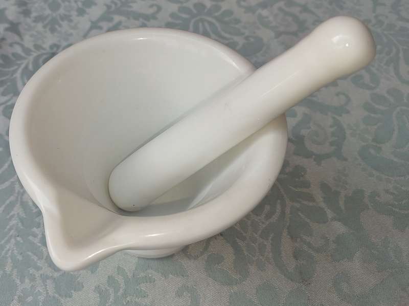 A WHITE MAXWEL AN WILLIAM PASTEL AND MORTER SOLD AS IS