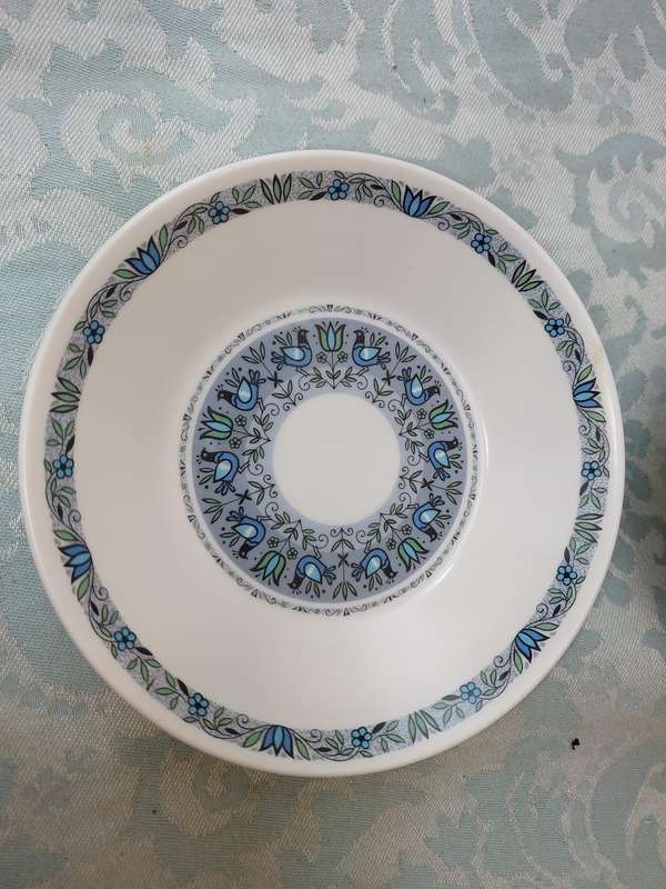 A VINTAGE SET OF 12 NORITAKE PROGRESSION CHINA  SOUP JAPAN FELICITY 9028 SOLD AS IS