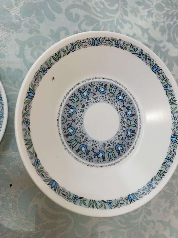 A VINTAGE SET OF 12 NORITAKE PROGRESSION CHINA  SOUP JAPAN FELICITY 9028 SOLD AS IS