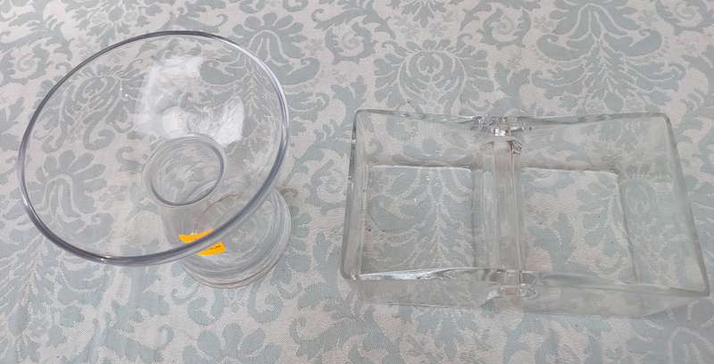 TWO ART DECOR SWEATS BOWLS