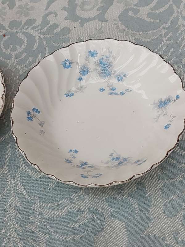 TWO JOHNSSON BROS MADE IN ENGLAND IRONSTONE BOWLS SOLD AS IS