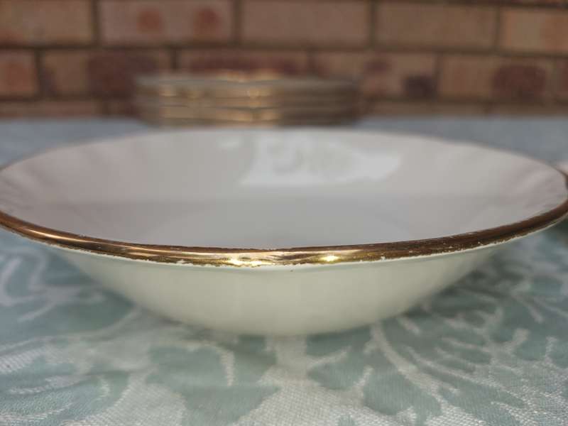 A VINTAGE COLLECTION JOHNSSON BROS CROCKERY SOLD AS IS