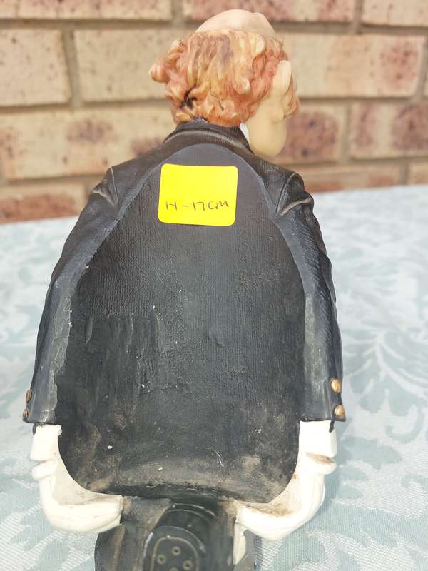 Vintage James the Butler 2 French Waiters AND A BUTLER CERAMIC WINE HOLDER R750