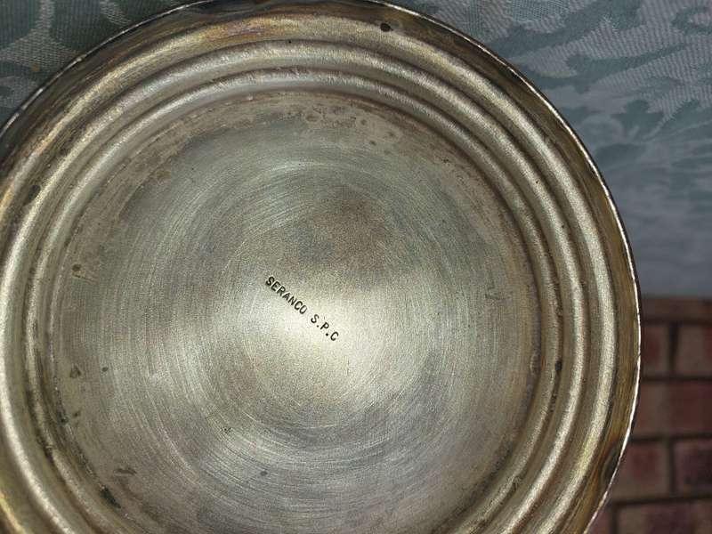 TWO VINTAGE ICE BUCKETS SOLD AS IS