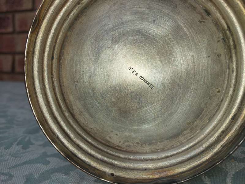 TWO VINTAGE ICE BUCKETS SOLD AS IS