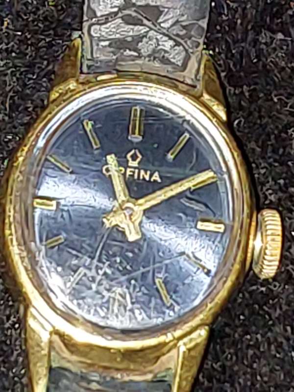 A VINTAGE ORFINA SWISS MADE LADIES WATCH SOLD AS IS NOT TESTED