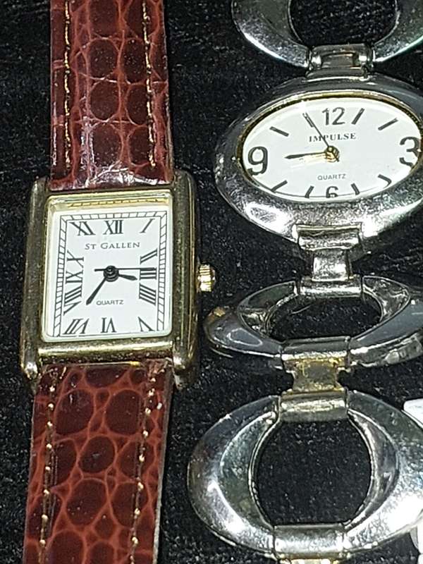 A JOBLOT COLLECTION QUARTZ COSTUME WATCHES SOLD AS IS NOT TESTED