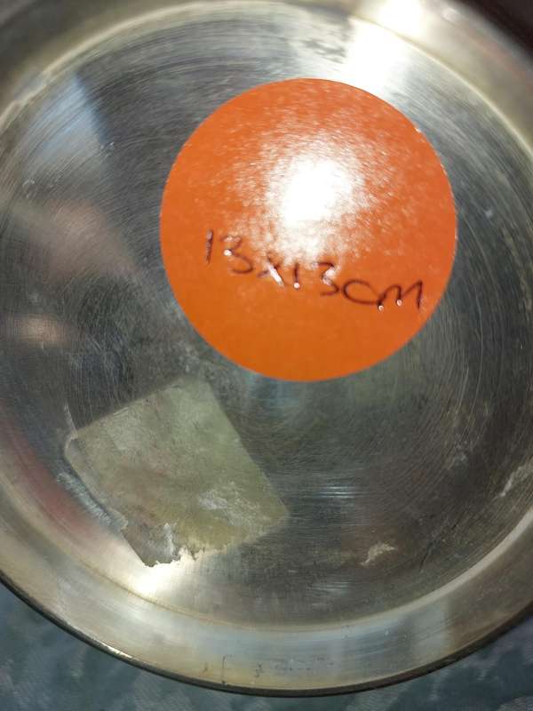 A VINTAGE SILVER PLATED ICE BUCKET SOLD AS IS