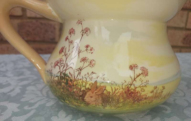 RARE ROYAL DOULTON SERIESWARE JUG - COTSWOLD SHEPHERD D5561 SOLD AS IS